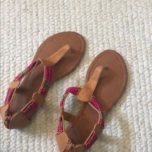 Brown summer sandals!